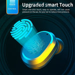 M8 Bluetooth 5.0 TWS Touch Digitalanzeige True Wireless Bluetooth-Kopfhörer mit Ladebox