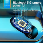 M8 Bluetooth 5.0 TWS Touch Digitalanzeige True Wireless Bluetooth-Kopfhörer mit Ladebox