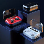 M8 Bluetooth 5.0 TWS Touch Digitalanzeige True Wireless Bluetooth-Kopfhörer mit Ladebox