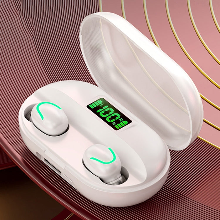 T2 Bluetooth 5.0 TWS Touch Digitalanzeige True Wireless Bluetooth-Kopfhörer mit Ladebox, T2 (Schwarz), T2 (Rot), T2 (Weiß)