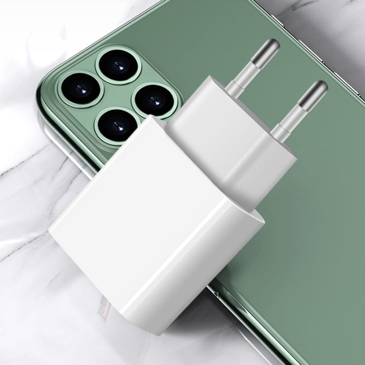 M117 2.4A Dual-USB-Port Flash-Ladegerät Reiseladegerät, EU Stecker, Dual USB