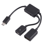 1 zu 2 Micro USB OTG Adapterkabel