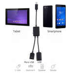 1 zu 2 Micro USB OTG Adapterkabel