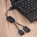 1 zu 2 Micro USB OTG Adapterkabel