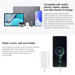 Original Huawei 66W GaN Ultradünnes Reise-Ladegerät Netzteil mit Typ-C / USB-C Kabel