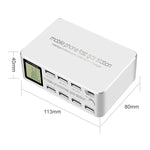 818D 8 in 1 Multifunktionale USB-Ladestation Intelligente Steckdosenhalterung Ständer