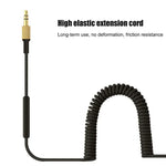 Kabelgesteuerte Anrufversion 3,5-mm-Stecker-zu-Stecker-Kopfhörerkabel für Marshall-Kopfhörer, Kabellänge: 1,25 m–1,8 m, Kabelgesteuerte Anrufversion