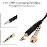 ZS0095 Für Sennheiser HD25 / HD560 / HD540 / HD430 / HD250 Kopfhörer Spiralkabel, Kabellänge: 1.5m-5m, ZS0095