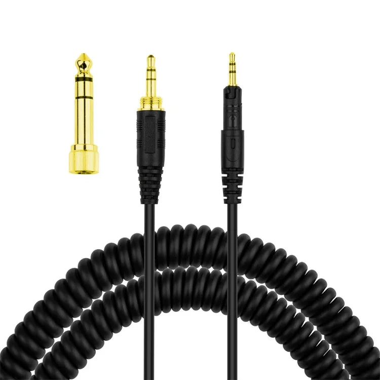 ZS0088 für Audio-Technica ATH-M50X / ATH-M40X Spiralkopfhörerkabel, Kabellänge: 1,4 m-3 m, ZS0088