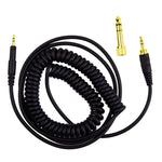 ZS0088 für Audio-Technica ATH-M50X / ATH-M40X Spiralkopfhörerkabel, Kabellänge: 1,4 m-3 m, ZS0088