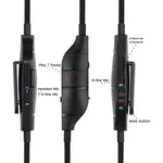 ZS0195 Audiokabel für Logitech G633 / G635 / G933 / G935 3,5mm Gaming-Headset, Kabellänge: 1,5m, Für Logitech G633 1,5m