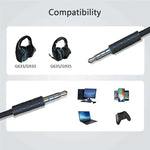 ZS0195 Audiokabel für Logitech G633 / G635 / G933 / G935 3,5mm Gaming-Headset, Kabellänge: 1,5m, Für Logitech G633 1,5m