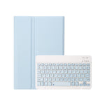 For iPad 11 2025 / 10th Gen 10.9 2022 A10B Lambskin Texture Ultra-thin Bluetooth Keyboard Leather Tablet Case with Pen Slot, A10B