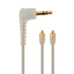 ZS0089 Codiertes Kopfhörer-Audiokabel für Shure SE535 SE215 UE900 W40 SE425, ZS0089 Weiß