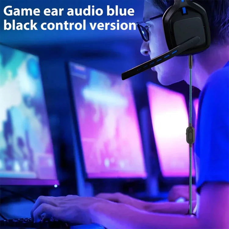 ZS0162 Gaming-Headset-Audiokabel mit geradem Stecker für Logitech Astro A10 A40 A30, gerade Ausführung