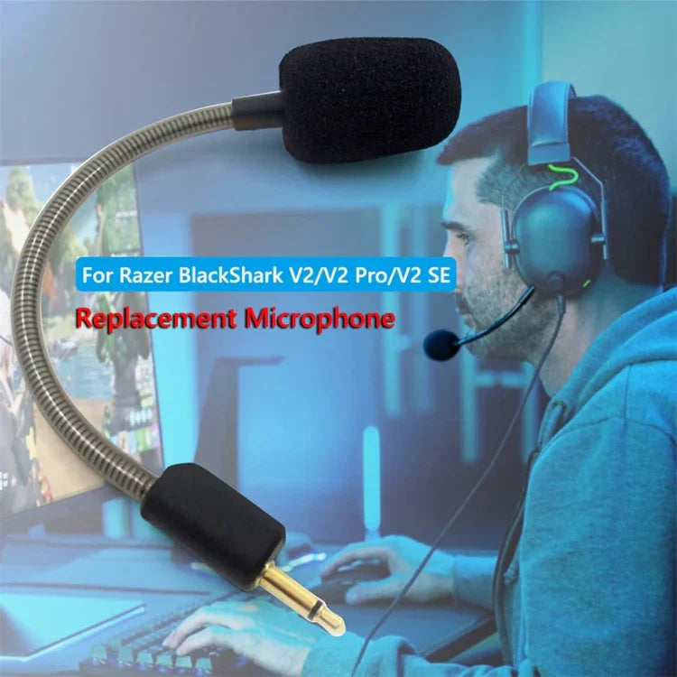 ZS0221 Kopfhörer-Mikrofon mit Geräuschunterdrückung für Razer BlackShark V2/V2SE/V2 PRO, ZS0221