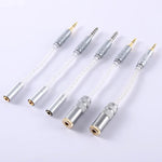 ZS0021 4,4 mm Stecker auf 2,5 mm Buchse Balance Adapterkabel, 4,4 mm Stecker auf 2,5 mm Buchse
