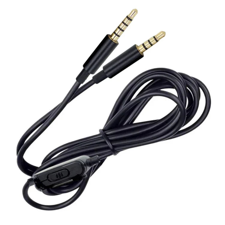 ZS0086 Lautstärkeregler Version Gaming Kopfhörer Audiokabel für Logitech Astro A10 A40 A30, Lautstärkeregler Version