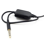 ZS0086 Lautstärkeregler Version Gaming Kopfhörer Audiokabel für Logitech Astro A10 A40 A30, Lautstärkeregler Version