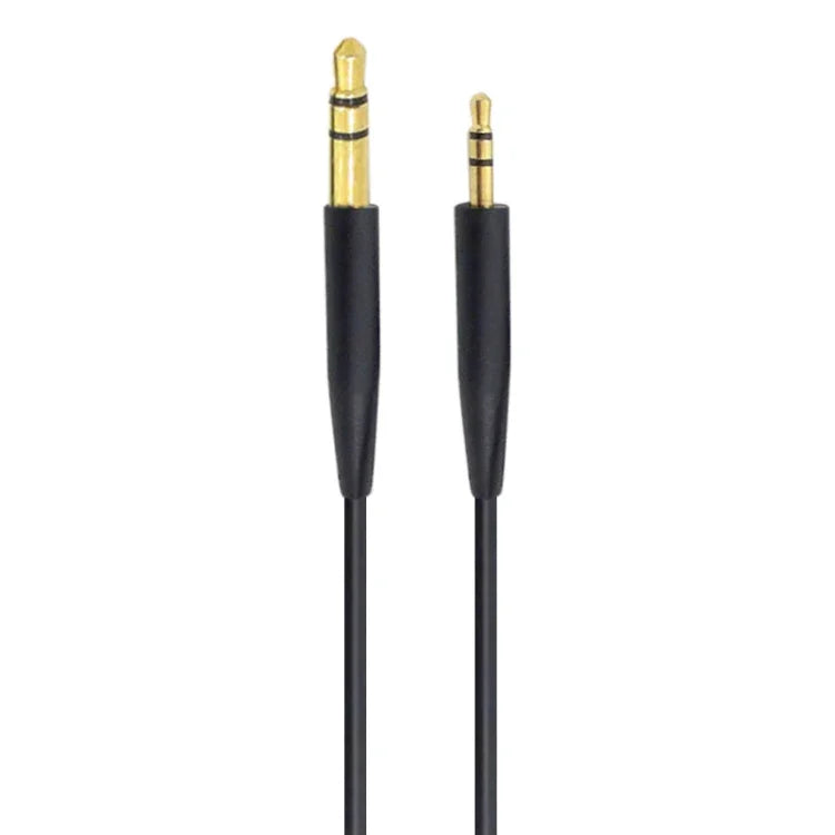 ZS0138 3.5mm auf 2.5mm Kopfhörer-Audiokabel für BOSE SoundTrue QC35 QC25 OE2, ZS0138 Schwarz, ZS0138 Weiß