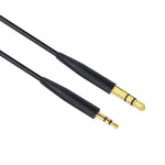 ZS0138 3.5mm auf 2.5mm Kopfhörer-Audiokabel für BOSE SoundTrue QC35 QC25 OE2, ZS0138 Schwarz, ZS0138 Weiß