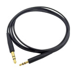 ZS0138 3.5mm auf 2.5mm Kopfhörer-Audiokabel für BOSE SoundTrue QC35 QC25 OE2, ZS0138 Schwarz, ZS0138 Weiß