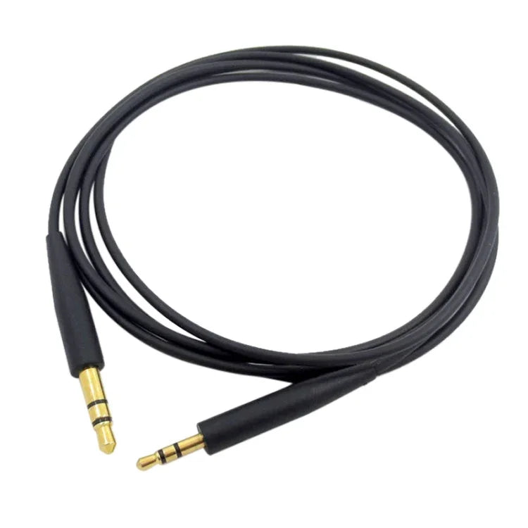 ZS0138 3.5mm auf 2.5mm Kopfhörer-Audiokabel für BOSE SoundTrue QC35 QC25 OE2, ZS0138 Schwarz, ZS0138 Weiß