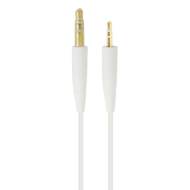 ZS0138 3.5mm auf 2.5mm Kopfhörer-Audiokabel für BOSE SoundTrue QC35 QC25 OE2, ZS0138 Schwarz, ZS0138 Weiß
