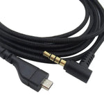 ZS0169 USB-Geflecht-Kopfhörer-Audiokabel für SteelSeries Arctis 3 / 5 / 7 / Pro, ZS0169