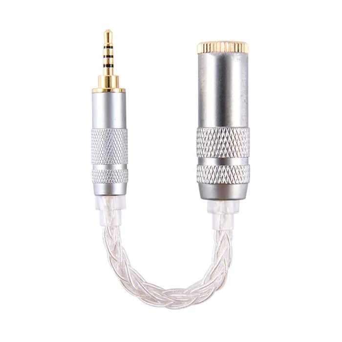 ZS0021 2,5-mm-Stecker auf 4,4-mm-Buchse symmetrisches Adapterkabel, 2,5-mm-Stecker auf 4,4-mm-Buchse