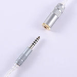 ZS0021 2,5-mm-Stecker auf 4,4-mm-Buchse symmetrisches Adapterkabel, 2,5-mm-Stecker auf 4,4-mm-Buchse