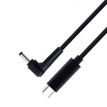 USB-C / Type-C zu 4,0 x 1,7mm Laptop Stromladekabel, Kabellänge: ca. 1,5m, Type-C zu 4,0 x 1,7mm Rundstecker