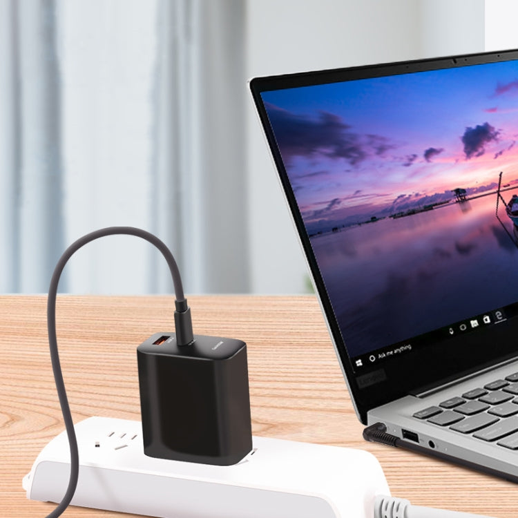 USB-C / Type-C zu 4,0 x 1,7mm Laptop Stromladekabel, Kabellänge: ca. 1,5m, Type-C zu 4,0 x 1,7mm Rundstecker