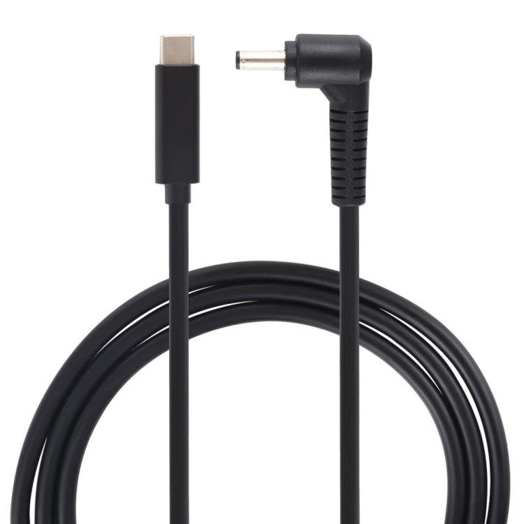 USB-C / Typ-C zu 4,0 x 1,35mm Laptop Stromkabel, Kabellänge: ca. 1,5m, Typ-C zu 4,0 x 1,35mm