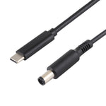 Für Dell Laptop USB-C / Typ-C zu 7,4 x 5,0mm Stromkabel, Kabellänge: ca. 1,5m, Typ-C zu 7,4 x 5,0mm Für Dell Laptop