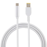 USB-C / Typ-C zu großem quadratischem männlichen Laptop Stromkabel für Lenovo, Kabellänge: ca. 1,5m, Typ-C zu großem Quadrat