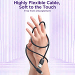 JOYROOM S-AL012A14 Multi-Color Series 2.4A USB to 8 Pin Fast Charging Data Cable, Length:1.2m, USB to 8 Pin