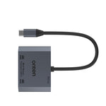 Onten M205 3 in 1 Typ-C auf HDMI+VGA+PD Schnelllade-Video-Konverter, M205