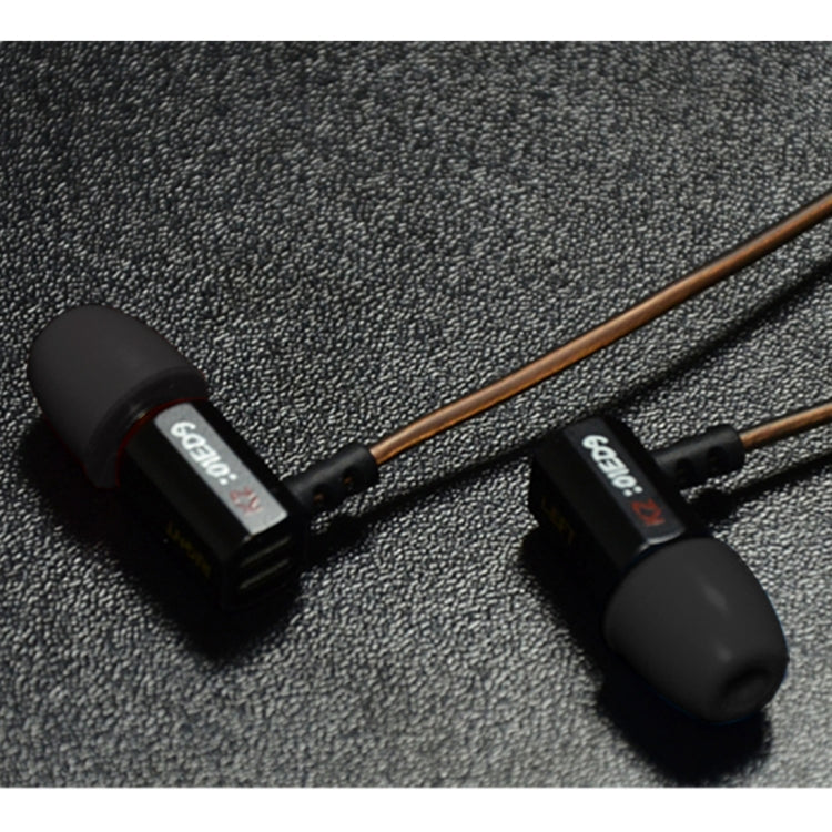 Ein Paar KZ Weiche Memory Foam Ohrhörer für alle In-Ear Kopfhörer