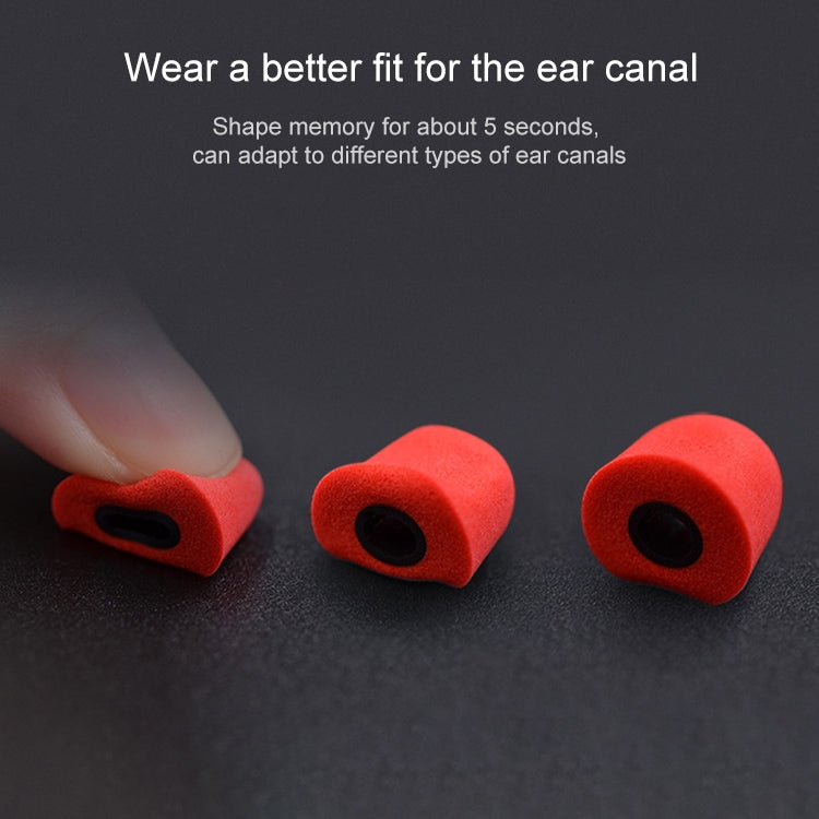 Ein Paar KZ Weiche Memory Foam Ohrhörer für alle In-Ear Kopfhörer