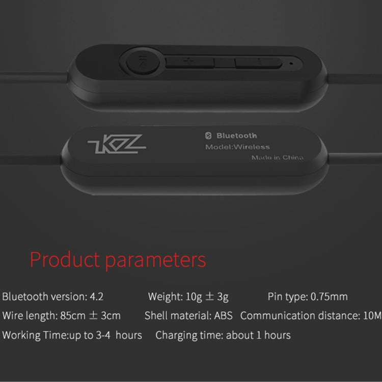 KZ ZST 85cm Bluetooth 4.2 Kabelloses fortschrittliches Upgrade-Modul Kopfhörerkabel