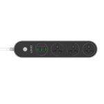 LDNIO SC3301 3 x USB-Anschlüsse Reise- und Büro-Steckdose, Kabellänge: 1,6 m, US Stecker, SAS8610AUS, SAS8610BUS, SAS8610EU, SAS8610UK
