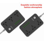 LDNIO SC3604 6 x USB-Anschlüsse Multifunktions-Reise-Home-Office-Steckdose, Kabellänge: 2m, US-Stecker, SAS8611AUK, SAS8611AUS, SAS8611BUK, SAS8611BUS, SAS8611EU
