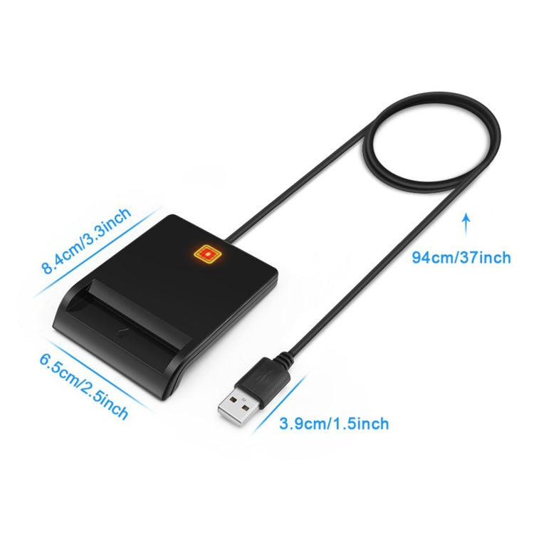 ROCKETEK SCR1 CAC ID SIM Chip Smartcard-Leser, SCR1