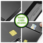 ROCKETEK SCR1 CAC ID SIM Chip Smartcard-Leser, SCR1