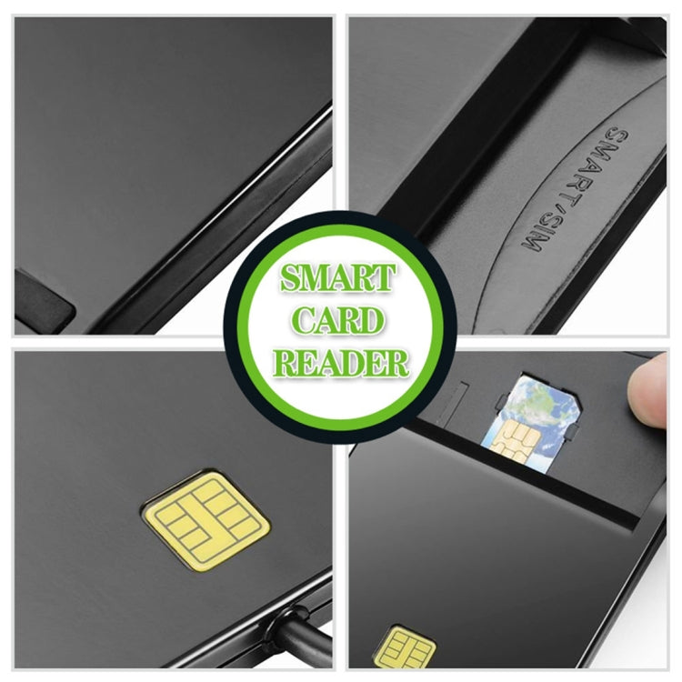 ROCKETEK SCR1 CAC ID SIM Chip Smartcard-Leser, SCR1