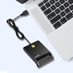 ROCKETEK SCR1-C CAC ID SIM Chip Smart Card Reader, SCR1-C