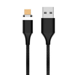 M11 5A USB auf Micro-USB Nylon geflochtenes magnetisches Datenkabel, Kabellänge: 2m, Micro USB