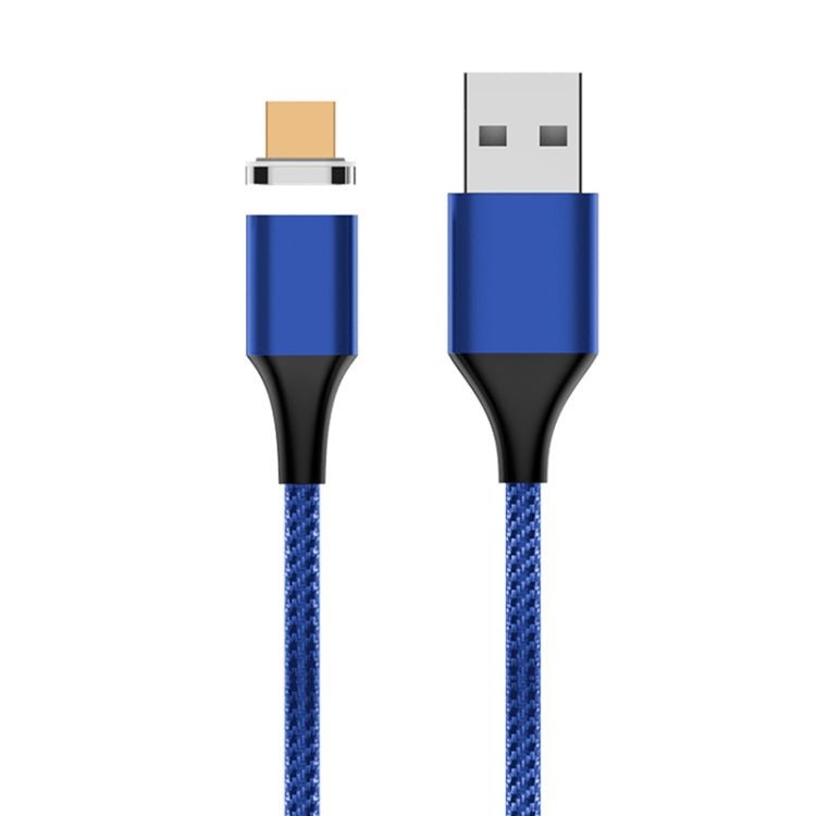 M11 5A USB auf Micro-USB Nylon geflochtenes magnetisches Datenkabel, Kabellänge: 2m, Micro USB