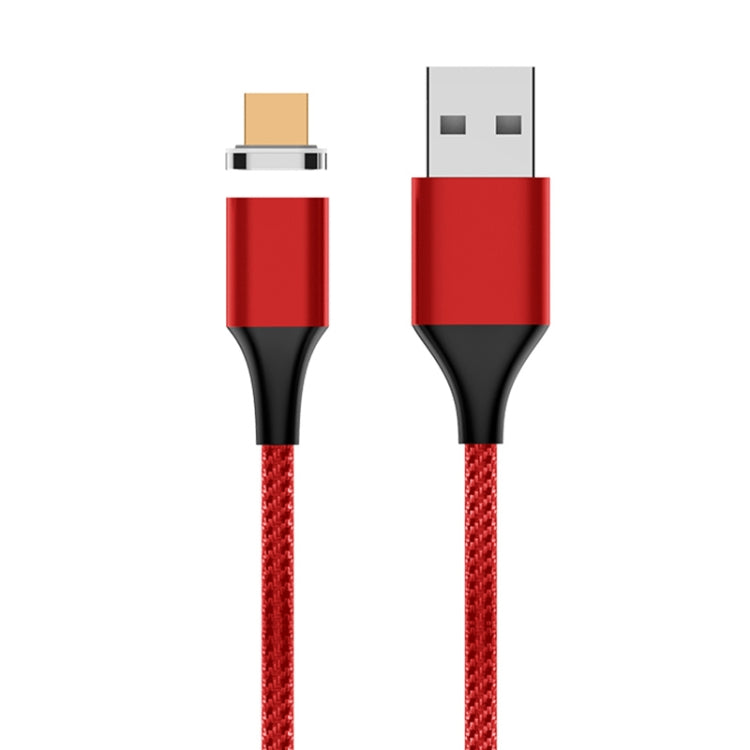 M11 5A USB auf Micro-USB Nylon geflochtenes magnetisches Datenkabel, Kabellänge: 2m, Micro USB